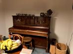 Gaveau rechtopstaande piano, Muziek en Instrumenten, Piano's, Ophalen, Gebruikt, Bruin, Piano