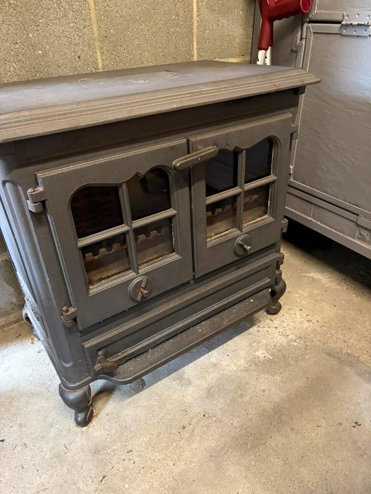 Hout- en kolenkachel laxevaags beaulieu, Huis en Inrichting, Kachels, Zo goed als nieuw, Vrijstaand, Allesbrander, Hout, Ophalen