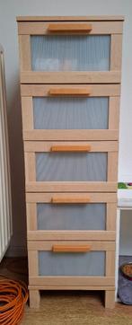 armoire 5 tiroirs, Maison & Meubles, Armoires | Autre, Enlèvement, Utilisé
