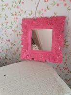 Supermooie houten spiegel in oosterse stijl fuchsia, Huis en Inrichting, Woonaccessoires | Spiegels, Ophalen of Verzenden, Zo goed als nieuw
