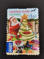 Christmas Island 2012 - Kerstmis - zandsculptuur, Ophalen of Verzenden, Gestempeld