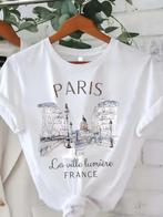 T-shirt tendance de Paris, Neuf, Manches courtes, Enlèvement ou Envoi, Taille 36 (S)