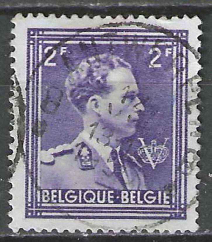 Belgie 1944 - Yvert/OBP 693a - Koning Leopold III (ST), Postzegels en Munten, Postzegels | Europa | België, Gestempeld, Koninklijk huis