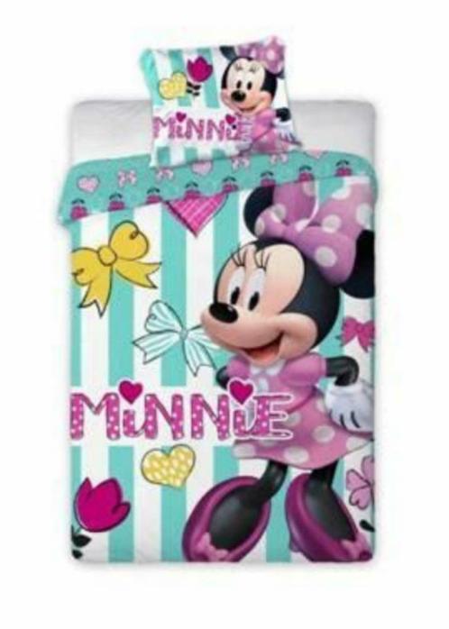 2 x Minnie mouse BABY dekbedovertrek 100x135 cm-nieuw/sealed, Kinderen en Baby's, Kinderkamer | Beddengoed, Nieuw, Dekbedovertrek