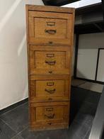 Kast voor dossiers, Ophalen, Minder dan 50 cm, 100 tot 150 cm, Eikenhout