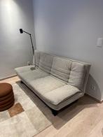 Zetelbed beige/grijs (stof), Ophalen, Beige, Tweepersoons, Zo goed als nieuw