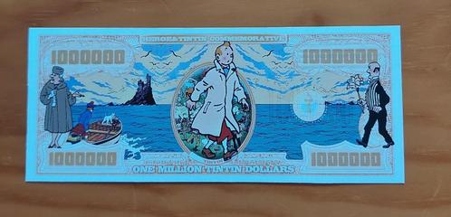 Belgium/USA - Kuifje/Tintin Trenchcoat - 1 Million Dollars, Timbres & Monnaies, Monnaies & Billets de banque | Collections, Billets de banque