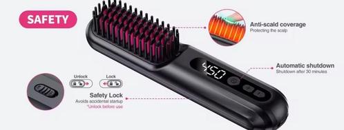 "Draadloze Stijltang – Style Anytime, Anywhere!", Handtassen en Accessoires, Uiterlijk | Haarverzorging, Ophalen of Verzenden