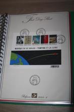 Kuifje en de maan , First Day Sheet 2004 ; afstempeling, Collections, Tintin, Autres types, Enlèvement ou Envoi, Neuf