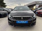 Peugeot 308 SW 1.2i GT-LINE NAVIGATIE LEDER PANO-DAK CAMERA, Auto's, Peugeot, Gebruikt, 1199 cc, Zwart, Leder