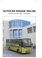NISSAN - JONCKHEERE BUS, Boeken, Auto's | Folders en Tijdschriften, Ophalen of Verzenden, Zo goed als nieuw, Nissan