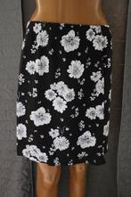 C&A Yessica Rok met witte bloemen Zwart Large, Vêtements | Femmes, Jupes, Comme neuf, Yessica, Noir, Taille 42/44 (L)