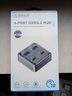 4-Port USB3.2 HUB Orico, Computers en Software, Orico, Laptop, Nieuw, Ophalen of Verzenden