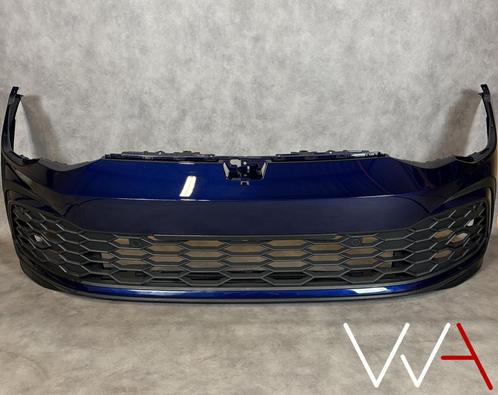 Volkswagen Golf 8 GTI voorbumper Atlantic Blue BTW OEM, Auto-onderdelen, Carrosserie, Bumper, Volkswagen, Voor, Gebruikt, Ophalen