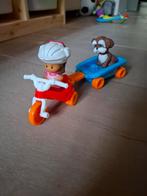 Fisher-Price Little People Tricycle + karretje, Kinderen en Baby's, Ophalen
