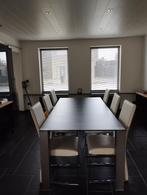 eetplaats, Huis en Inrichting, Complete eetkamers, 4 tot 6 stoelen, Modern, Zo goed als nieuw, Ophalen