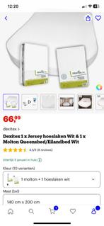 Matrasbeschermer / molton en hoeslaken queensbed, Caravans en Kamperen, Ophalen of Verzenden, Zo goed als nieuw