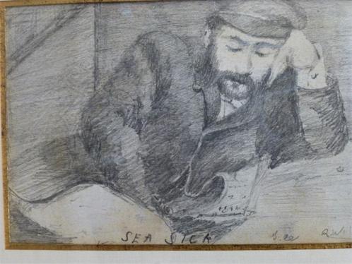 Willaert Robert (1878–1949) - originele potlood tekening, Antiek en Kunst, Kunst | Etsen en Gravures, Ophalen of Verzenden