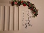 Trouw tafelindeling / Wedding seating chart, Ophalen, Zo goed als nieuw, Wit, Accessoires