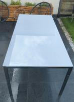 tafel Ikea glas 180 cm op 80 cm, Huis en Inrichting, Ophalen, Gebruikt