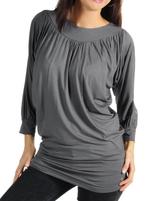 Pussy deluxe - grijs tshirt - Maat small - NIEUW, Kleding | Dames, Verzenden, Grijs
