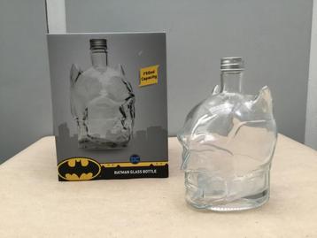 Batman DC Comics bottle in glass glazen fles nieuw