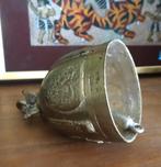 Oude boeddhistische bel. Meditatie. Met Ganesh, Lady Bouddha, Antiek en Kunst, Ophalen of Verzenden