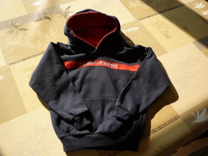 sweat-shirt avec capuche sapeur pompier, Kleding | Heren, Truien en Vesten, Zo goed als nieuw, Ophalen of Verzenden