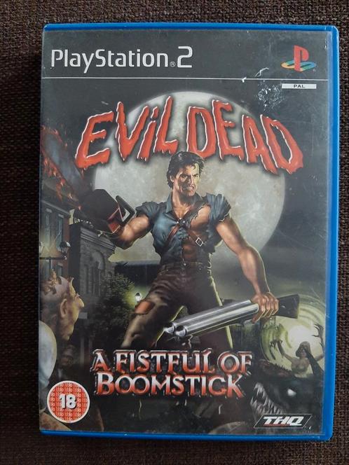 PS2 Evil Dead - Une poignée de Boomstick, Consoles de jeu & Jeux vidéo, Jeux | Sony PlayStation 2, Comme neuf, Enlèvement ou Envoi