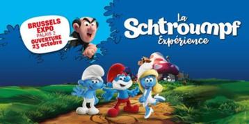 2 Tickets La Schtroumpf Expérience