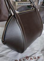 DELVAUX handtas PERLE Bruin café certificaat, Handtassen en Accessoires, Ophalen of Verzenden, Zo goed als nieuw, Bruin, Handtas