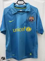 BARCELONA 2007 2008 AWAY FOOTBALL SHIRT, Sport en Fitness, Voetbal, Maat S, Ophalen of Verzenden, Gebruikt, Shirt