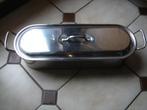 POISSONNIÈRE INOX 45 cm UTILISÉE UNE FOIS POUR DINER DE FÊTE, Ophalen, Zo goed als nieuw