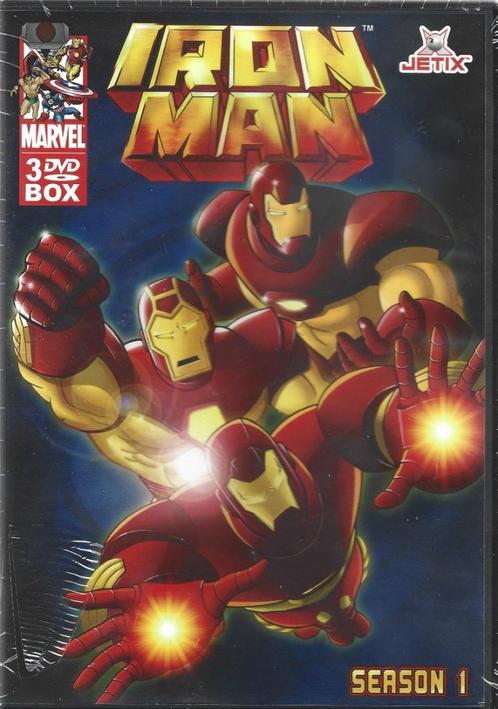 iron man : season 1 ( slim box ), Cd's en Dvd's, Dvd's | Tv en Series, Nieuw in verpakking, Science Fiction en Fantasy, Boxset