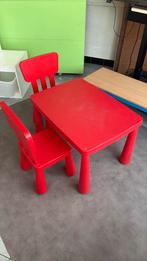 Ikea tafeltje + 2 stoelen, Kinderen en Baby's, Ophalen, Stoel(en)