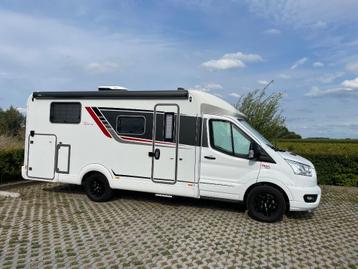 Bürstner Lineo Toscany Van Ford 155 pk, Marchepied électrique, 6 à 7 mètres, Toilette à cassette, Ford
