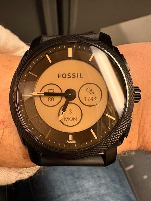 Montre hybride Fossil Machine Gen 6, Handtassen en Accessoires, Smartwatches, Gebruikt, Ophalen of Verzenden
