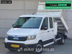 MAN TGE 5.120 Kipper met Kist Dubbel Cabine Dubbellucht 3,5t, Auto's, Stof, Gebruikt, Euro 6, 4 cilinders