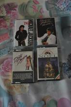 Lot de 4 cassettes audio vintage, Cd's en Dvd's, Cassettebandjes, Pop, Gebruikt, Ophalen, Origineel