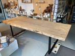 Boomstamtafel, 100 tot 150 cm, Ophalen of Verzenden, Landelijk, Vijf personen of meer