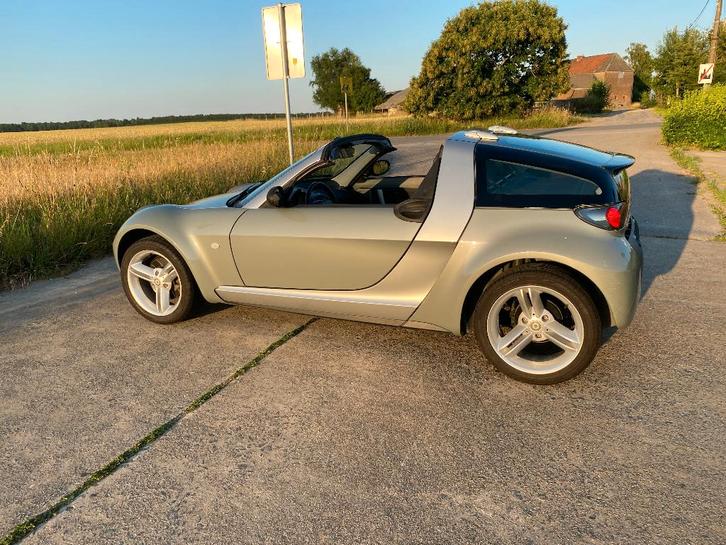 Smart Roadster 82ch, Auto's, Smart, Particulier, Roadster, Benzine, Cabriolet, 2 deurs, Automaat, Groen, Achterwielaandrijving