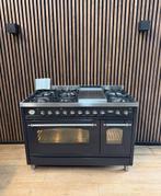 Mooie Boretti Fornuis 7-pits 120 cm (Gratis bezorgen), 60 cm of meer, Ophalen of Verzenden, Zo goed als nieuw, Energieklasse A of zuiniger