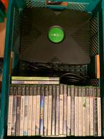 Xbox met games, Consoles de jeu & Jeux vidéo, Consoles de jeu | Xbox Original, Utilisé, Enlèvement ou Envoi, Avec jeux