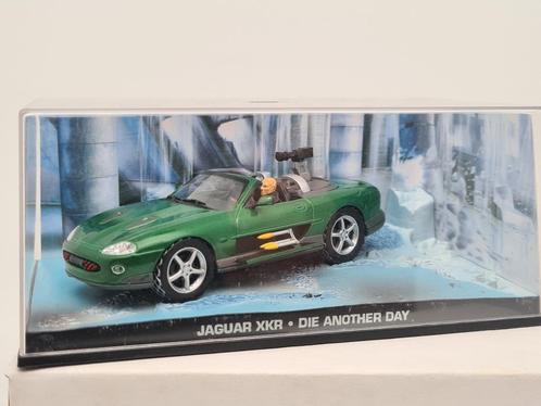 Jaguar XKR James Bond 1:43, Hobby en Vrije tijd, Modelauto's | 1:43, Zo goed als nieuw, Auto, Universal Hobbies, Ophalen of Verzenden