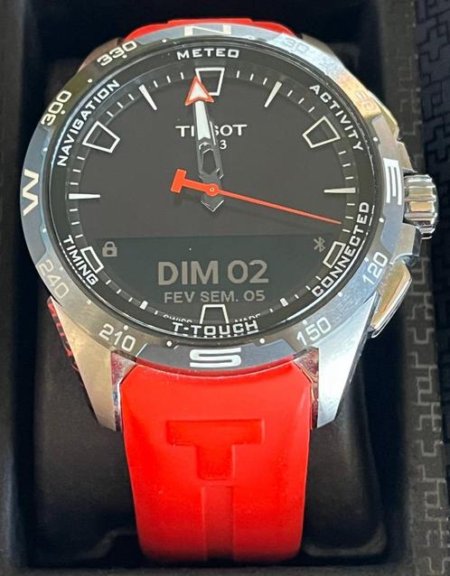 Tissot T-Touch Connect Solar (modèle T121.420.47.051.00), Handtassen en Accessoires, Horloges | Antiek, Polshorloge, Tissot, Staal