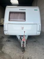 Caravan tabbert, Caravans en Kamperen, Caravans, Vast bed, Rondzit, Tabbert, Schokbreker