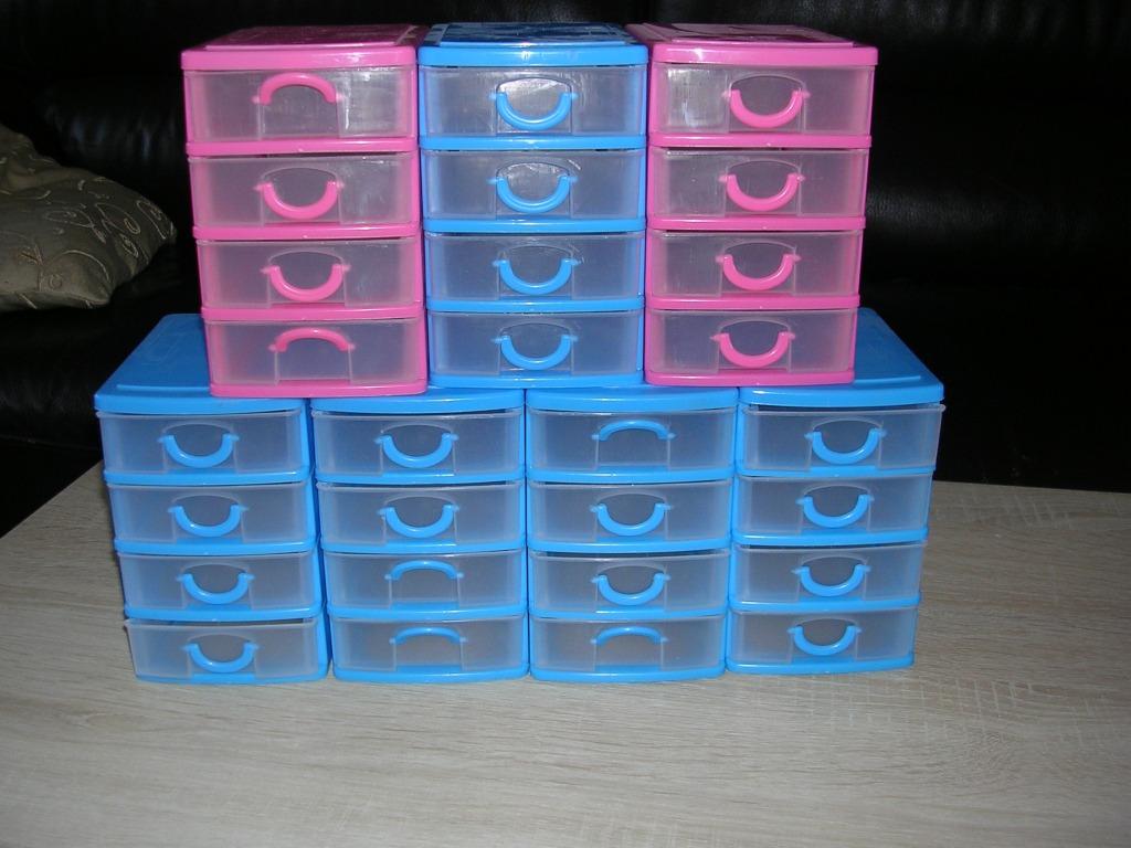 opbergbakjes met lades (nog  5 stuks beschikbaar), Minder dan 50 cm, Ophalen of Verzenden, Zo goed als nieuw, Minder dan 50 cm