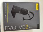 headsets office Jabra Evolve2 65 MS mono black, Computers en Software, Headsets, Nieuw, On-ear, Ophalen of Verzenden, Draadloos