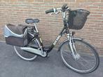 Elektrische Dames fiets BIKKEL, Gebruikt, Minder dan 47 cm, 50 km per accu of meer, Ophalen