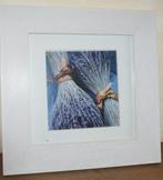 2 foto's van lavendel, beglazen houten lijsten * ALS NIEUW *, Ophalen of Verzenden, Zo goed als nieuw